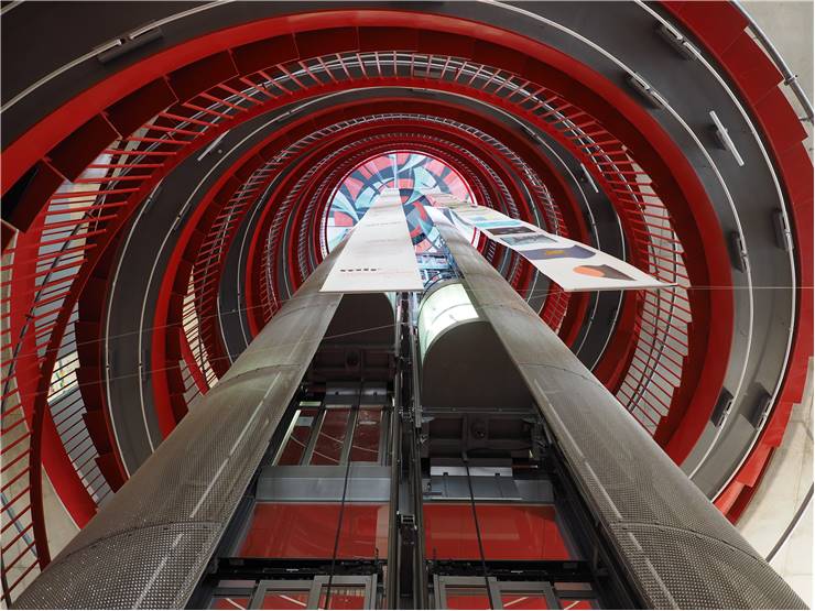 Elevator In Building